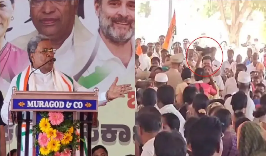 CM raises his hand on SP