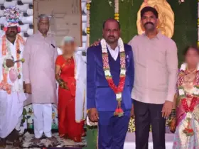 Child marriage | Congress MLA Ganesh attends child marriage ceremony File a complaint...!
