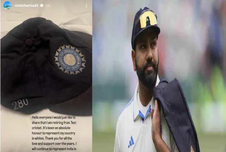 Rohit Sharma announces retirement