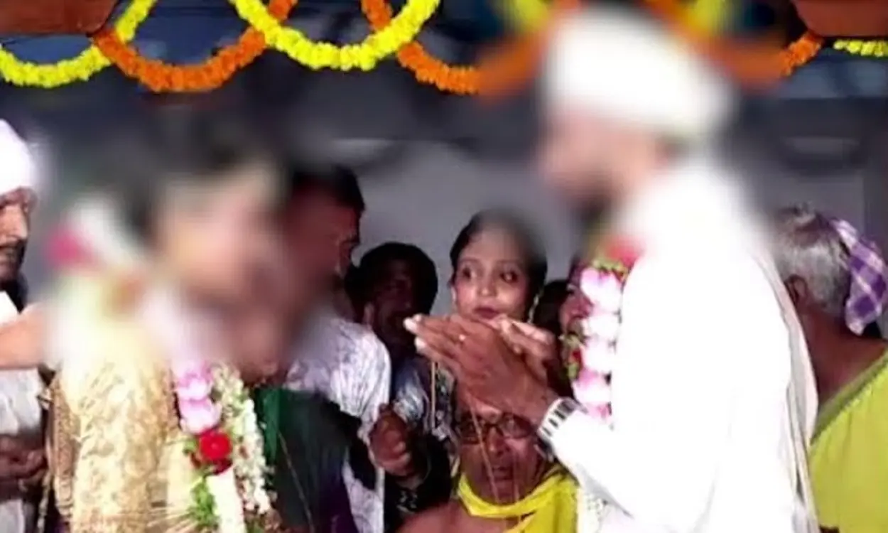The marriage that broke up while tying the knot Do you know what happened next