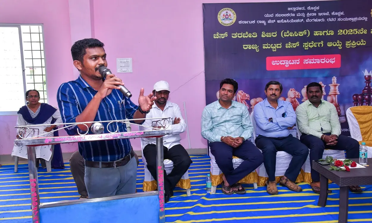 Koppal: Sports is important along with studies: Ravindra VK