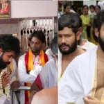Young Rajkumar visits the king at Mantralaya