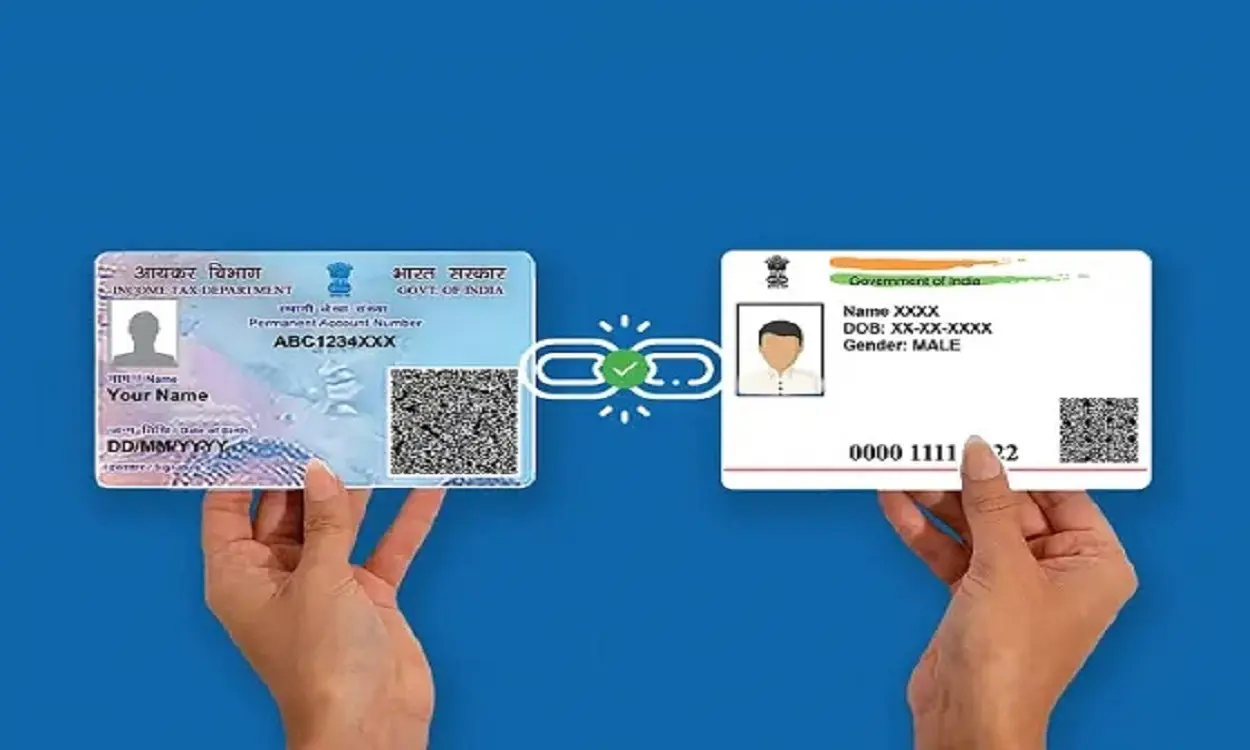 link PAN with Aadhaar
