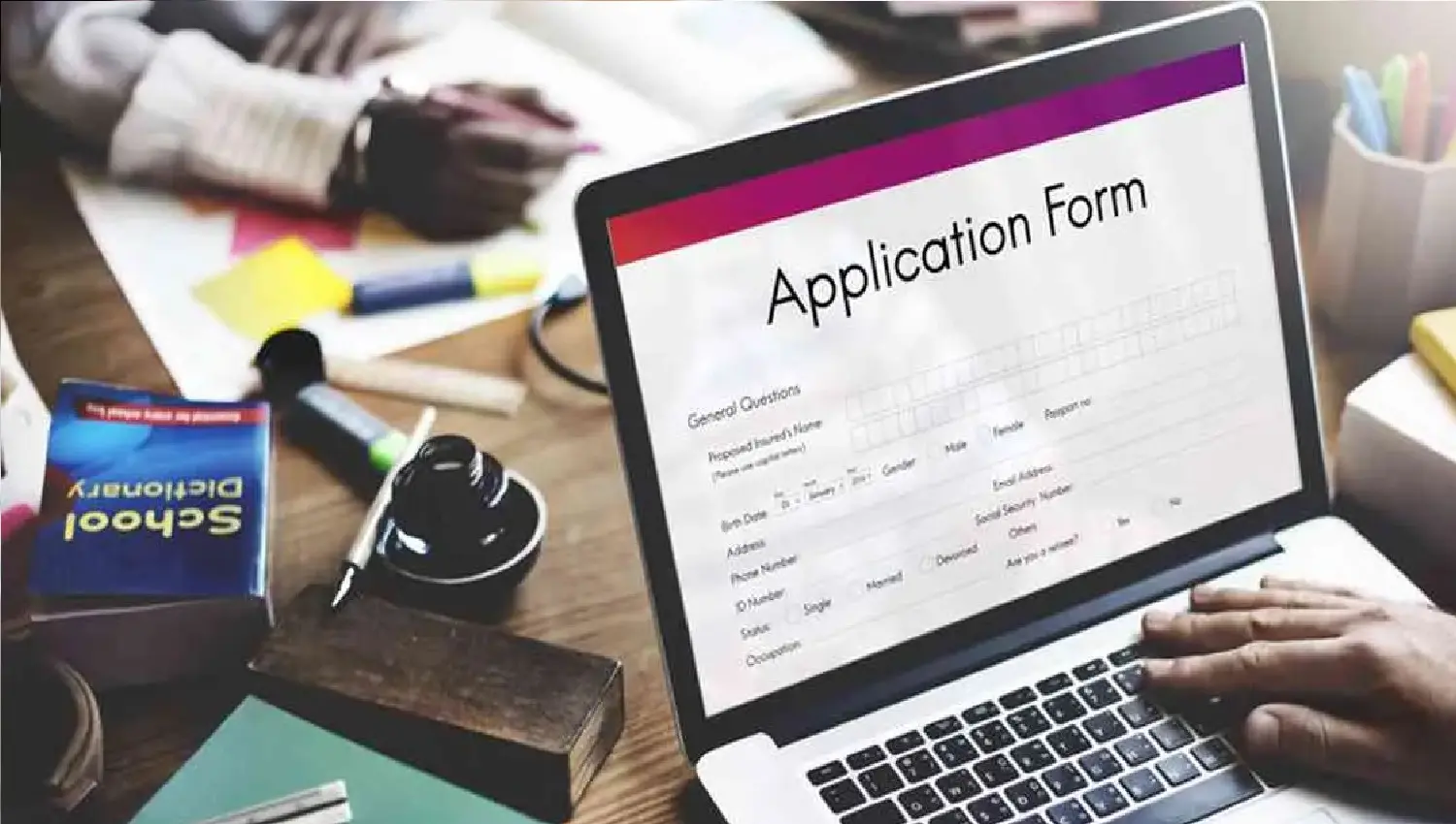 Application invited for laptop