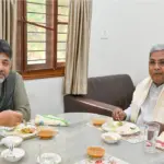 D.K.Sivakumar held a breakfast meeting at Siddu's residence