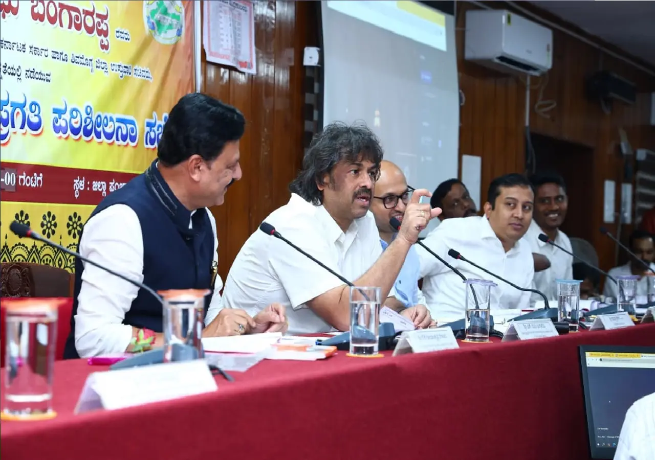 Demand for grant for the project of all local organizations Madhu Bangarappa