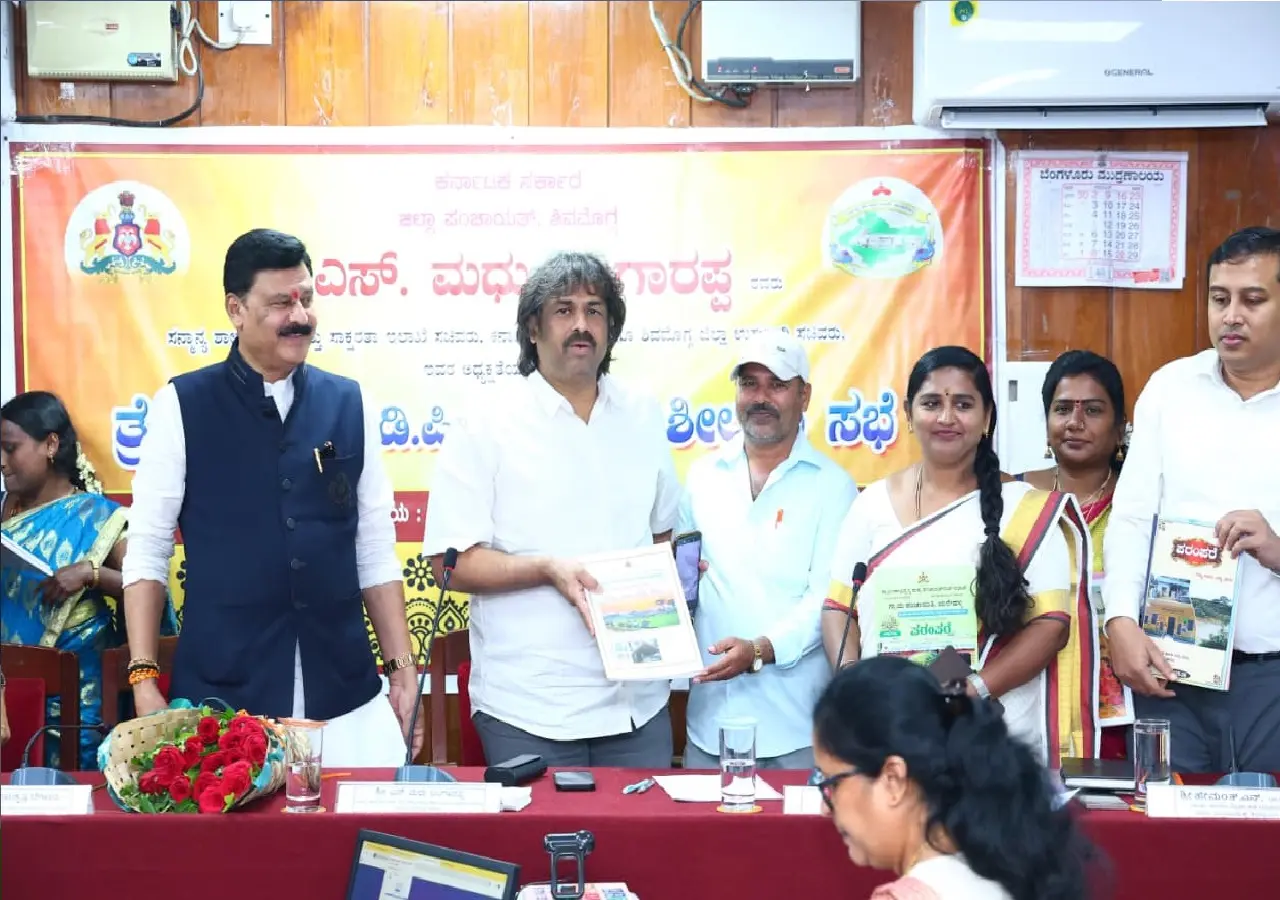 Demand for grant for the project of all local organizations Madhu Bangarappa