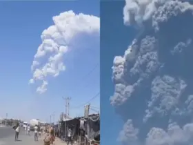 Hayli Gubbi volcano erupted on Sunday
