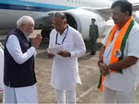 Health Minister Dinesh Gundu Rao submitted the Chief Ministers' request letter to the Prime Minister