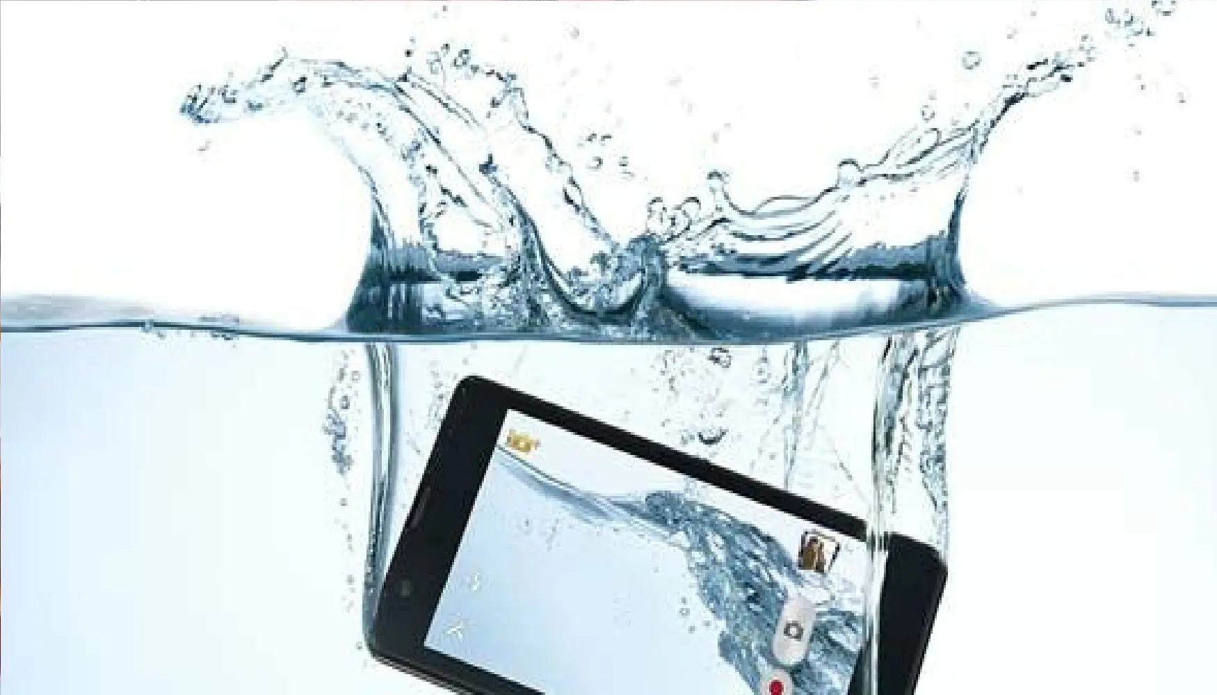 If your mobile phone falls into water and gets wet