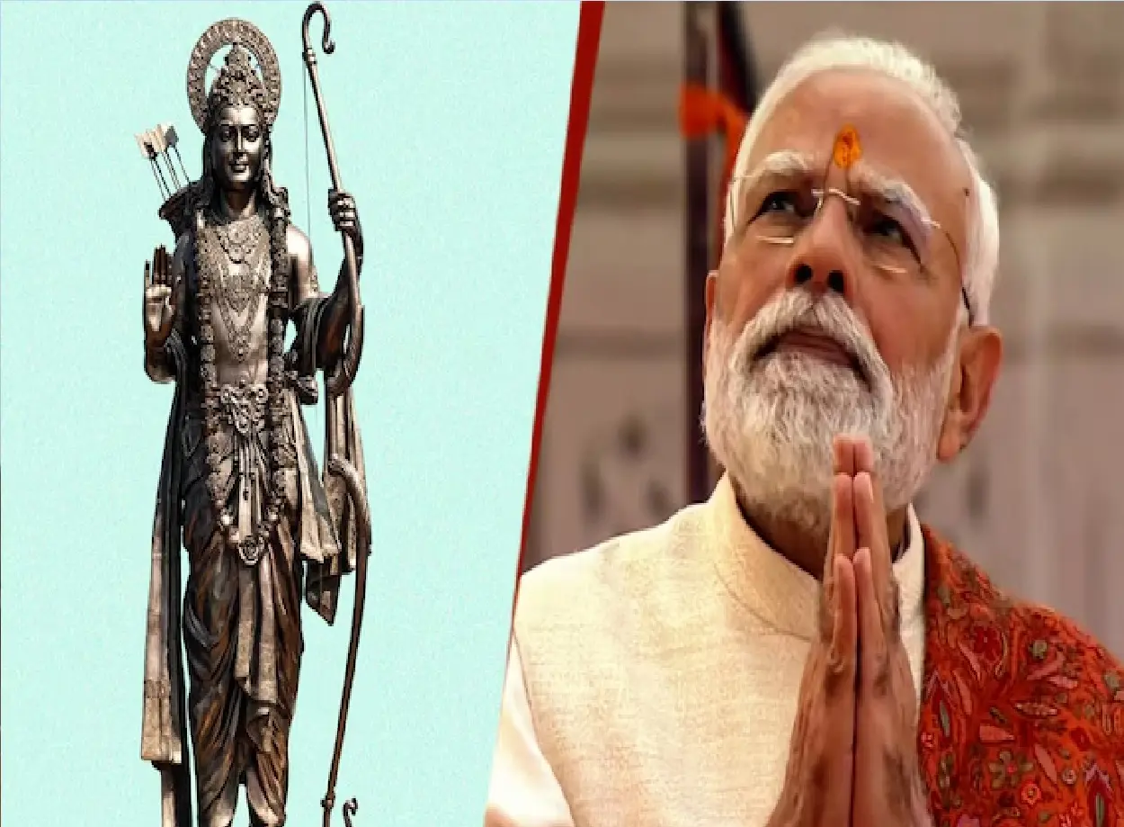 Prime Minister Narendra Modi unveils 77-foot Lord Ram bronze statue in Canacona, Goa