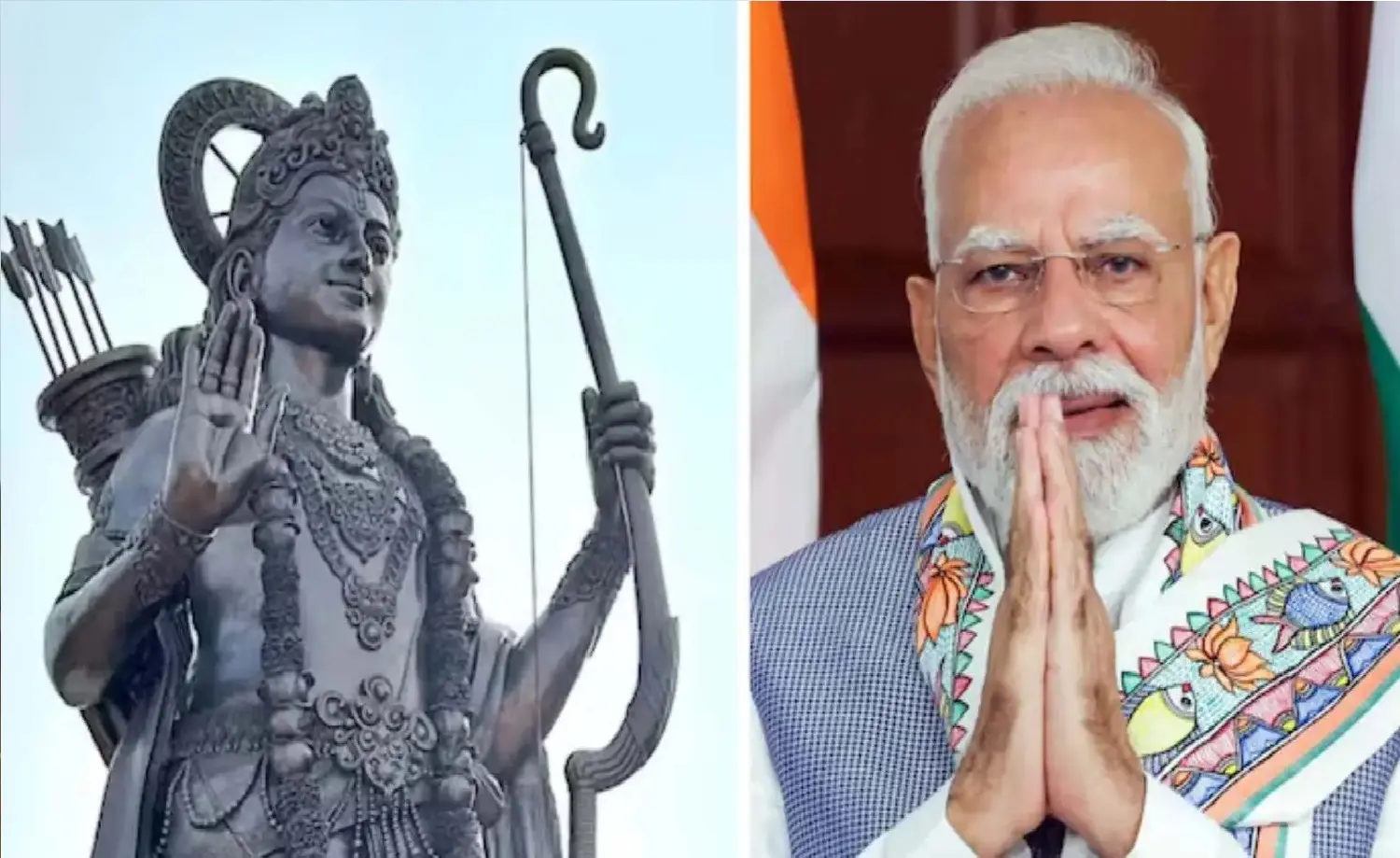 Prime Minister Narendra Modi unveils 77-foot Lord Ram bronze statue in Canacona, Goa