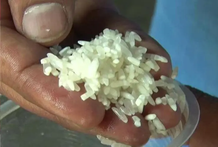 Ration card plastic rice false news