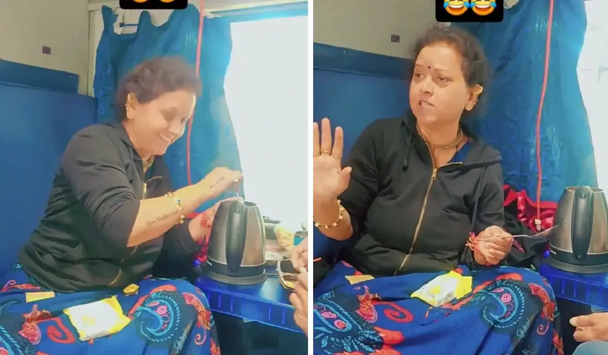 Woman cooks maggi in electric kettle inside train, Railways fumes