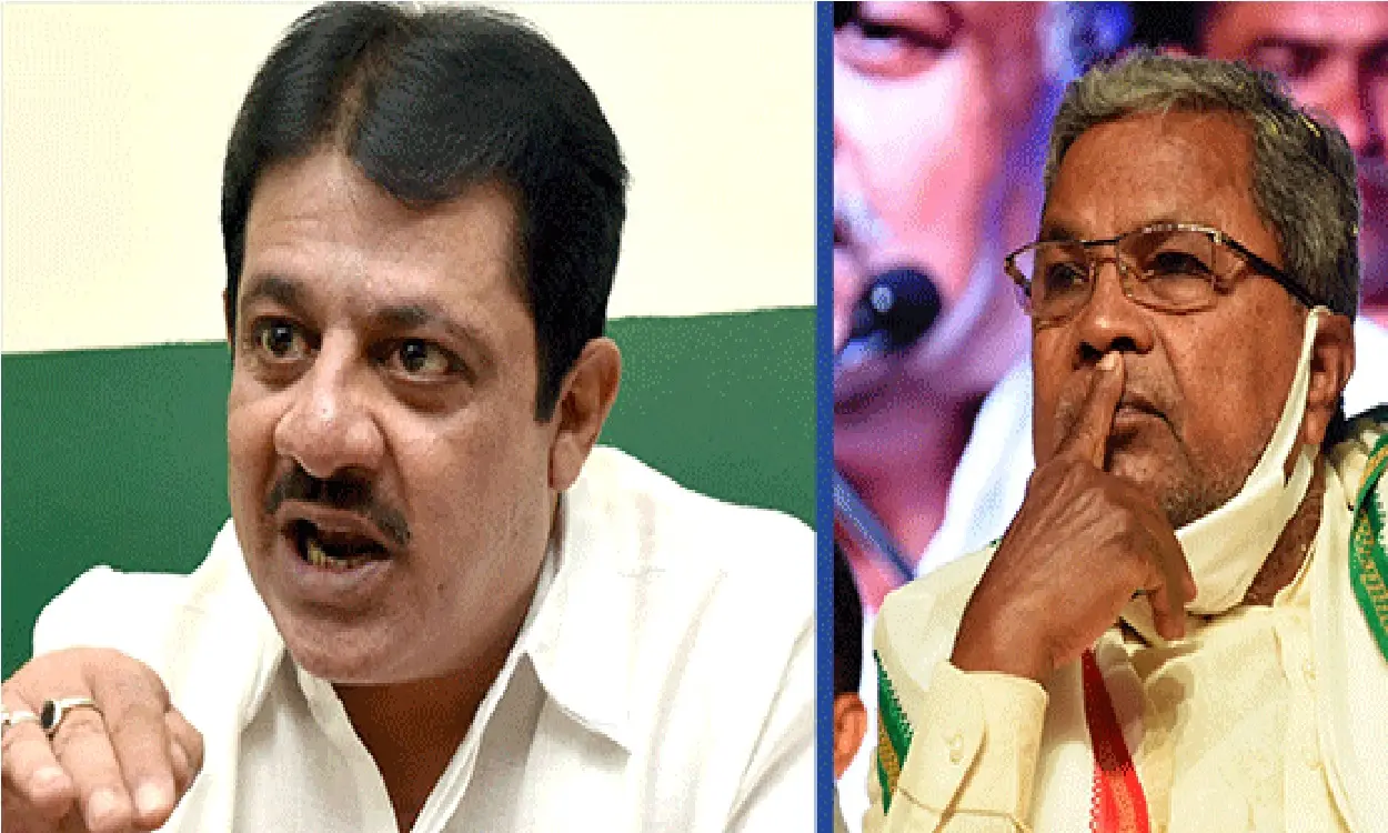 Zameer Ahmed and cm siddaramaiah