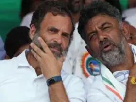 rahul gandhi and dk shivakumar