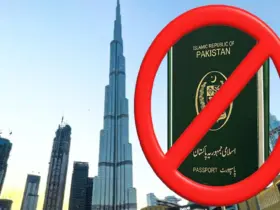uae visa ban pakistan