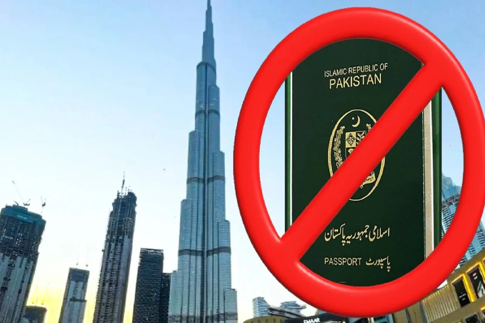 uae visa ban pakistan