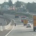 Biker hooliganism again on the Mysore-Bengaluru highway