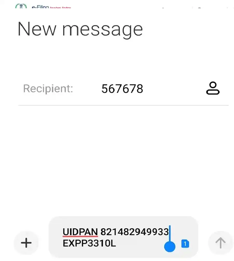 Here is the step-by-step process to link Aadhaar with PAN online