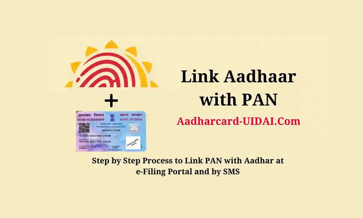 Here is the step-by-step process to link Aadhaar with PAN online