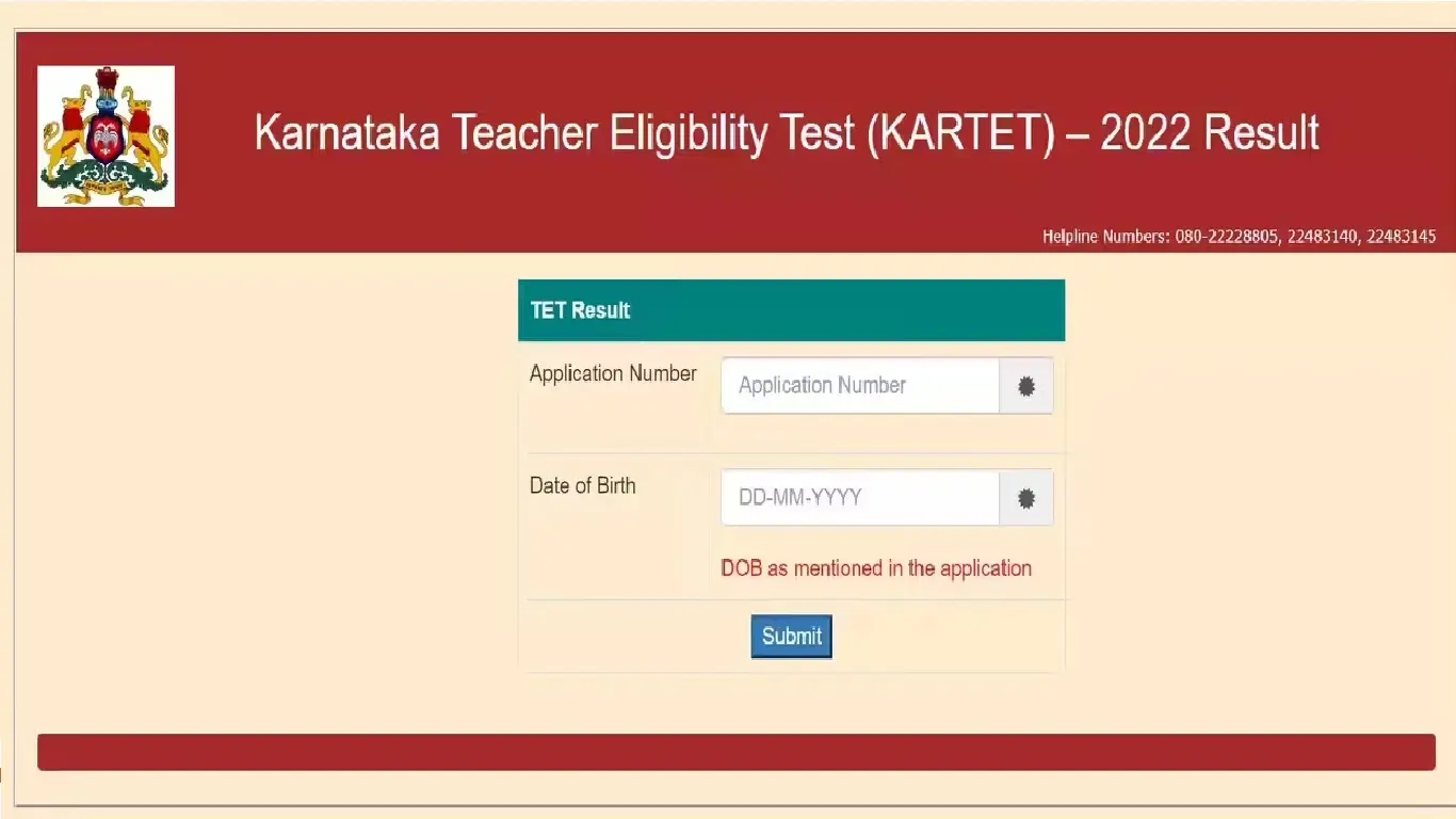Karnataka Teacher Eligibility Test