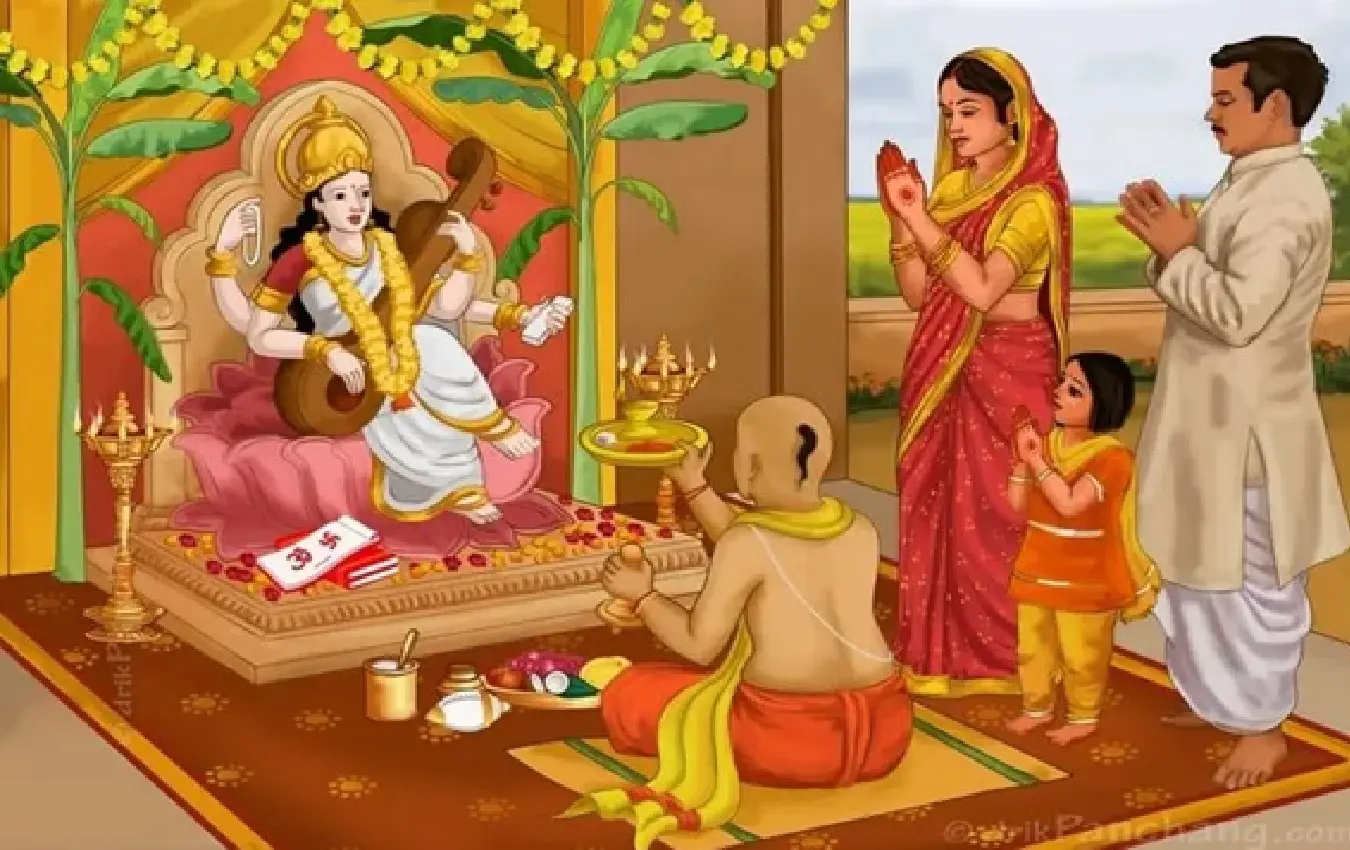 Vasant Panchami Saraswati Puja