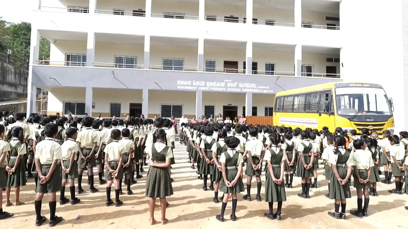 Village school success story Hangaravalli Government Hangaravalli Government Higher Primary School selected for national level in Delhiselected for national level in Delhi