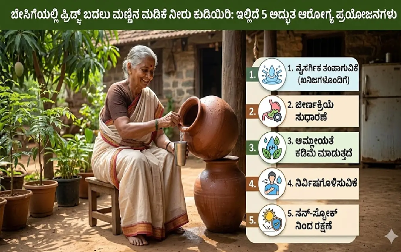 Drink water from an earthen pot instead of the fridge in summer Here are 5 amazing health benefits