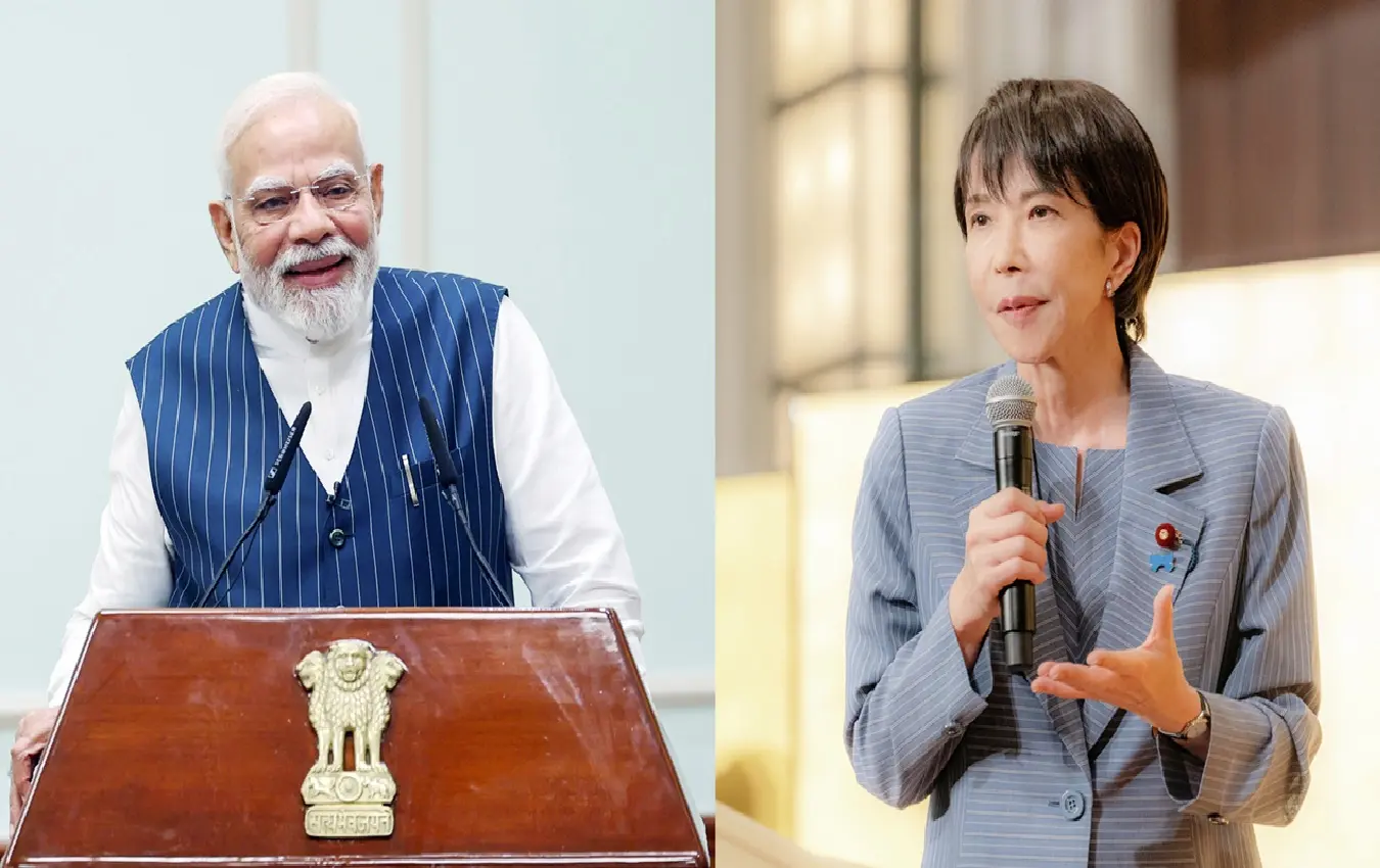 PM Modi congratulates Japan Prime Minister Sanae Takaichi on election victory