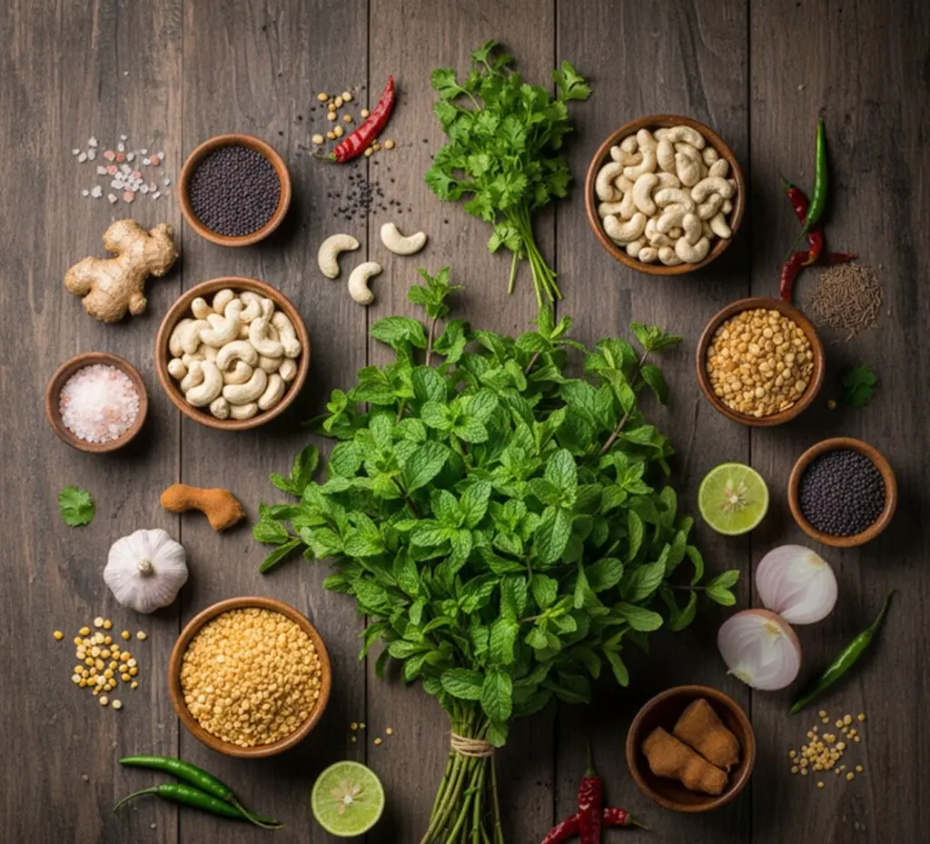 Pudina Chitranna Recipe in Kannada (2)