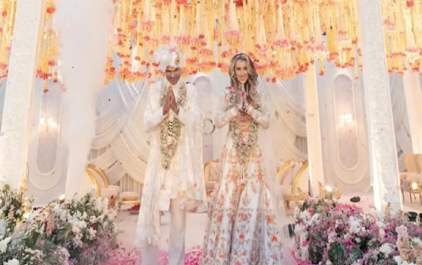 Shikhar Dhawan And Sophie Shine