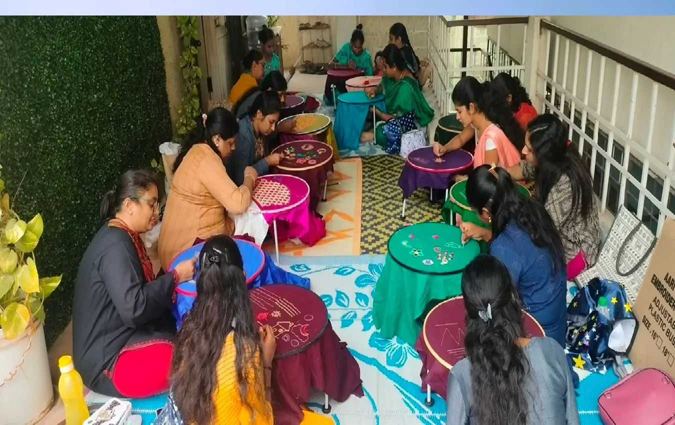 embroidery training camp