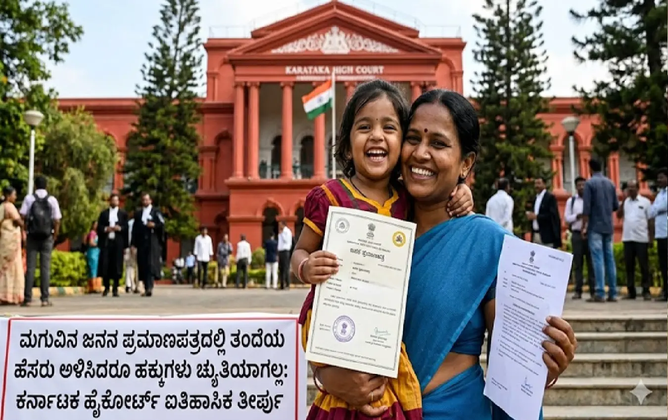 karnataka-high-court-ruling-on-child-surname-and-father-name-in-birth-certificate