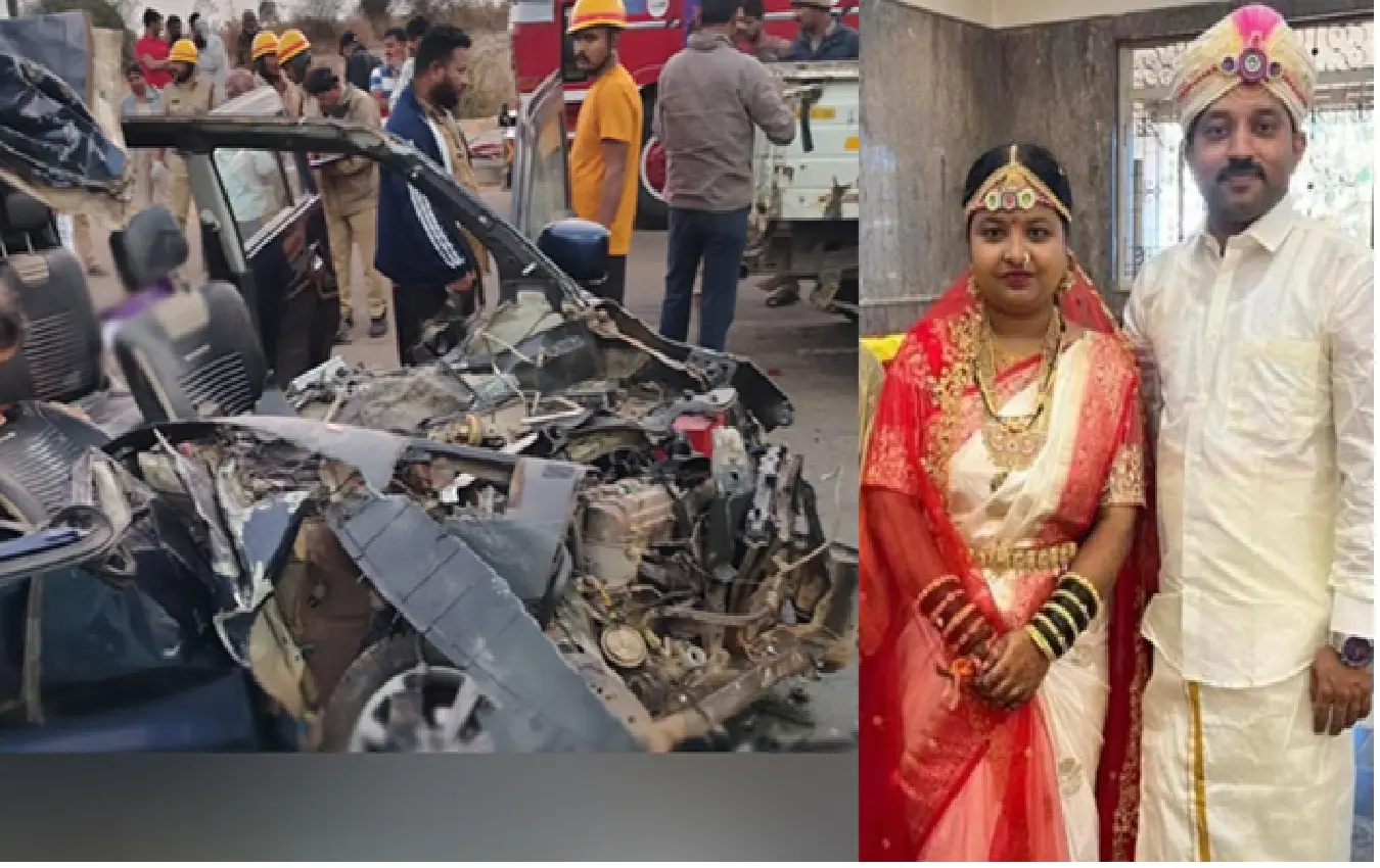 Haveri Shiggaon Horrific Road Accident