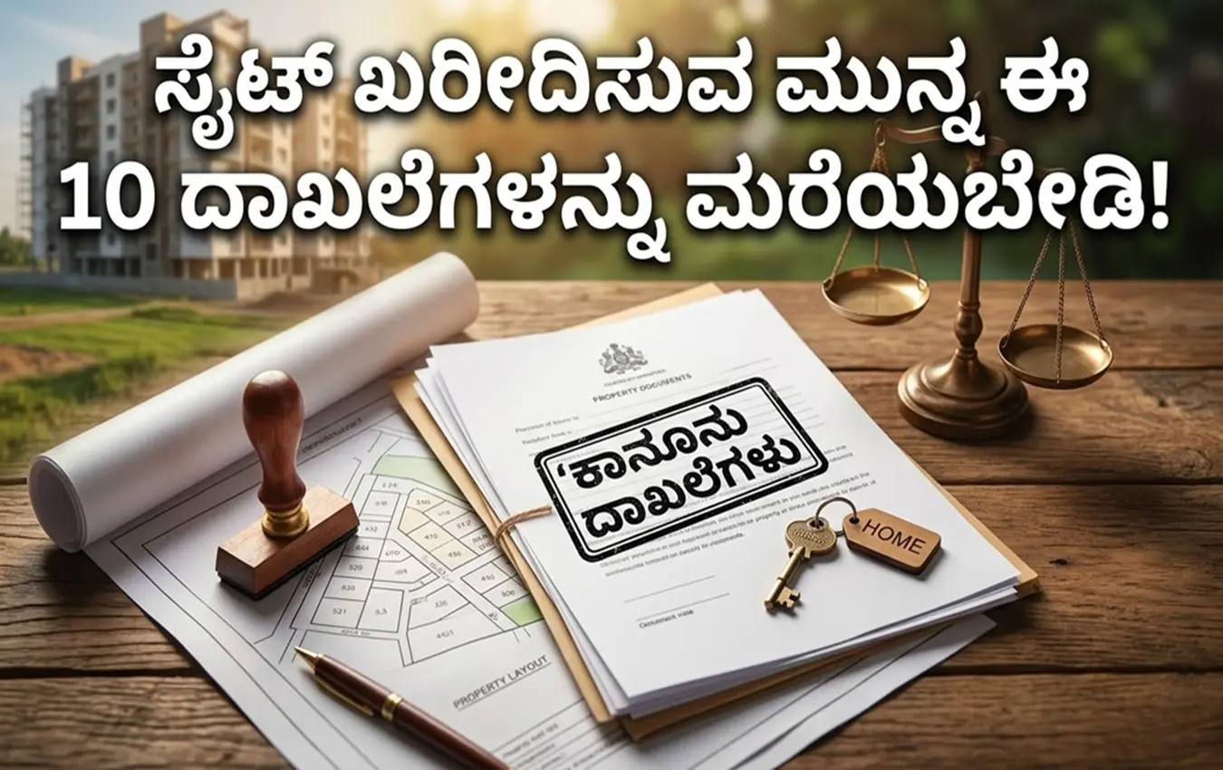 ಸೈಟ್ ಖರೀದಿಸುವಾಗ ಪರಿಶೀಲಿಸಬೇಕಾದ ದಾಖಲೆಗಳ ಪಟ್ಟಿ (Documents Checklist for Plot Purchase)