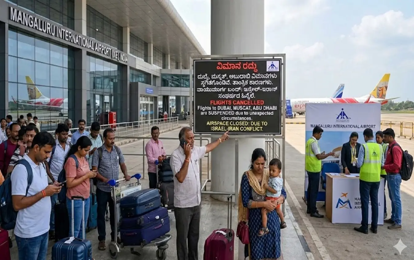 Mangaluru Airport Flight Cancellation