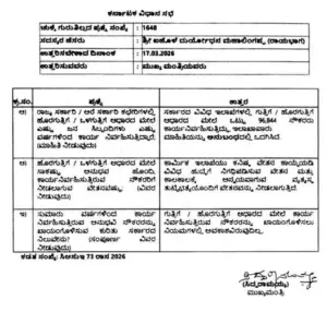 List of statistics on outsourced employees of the Karnataka Government