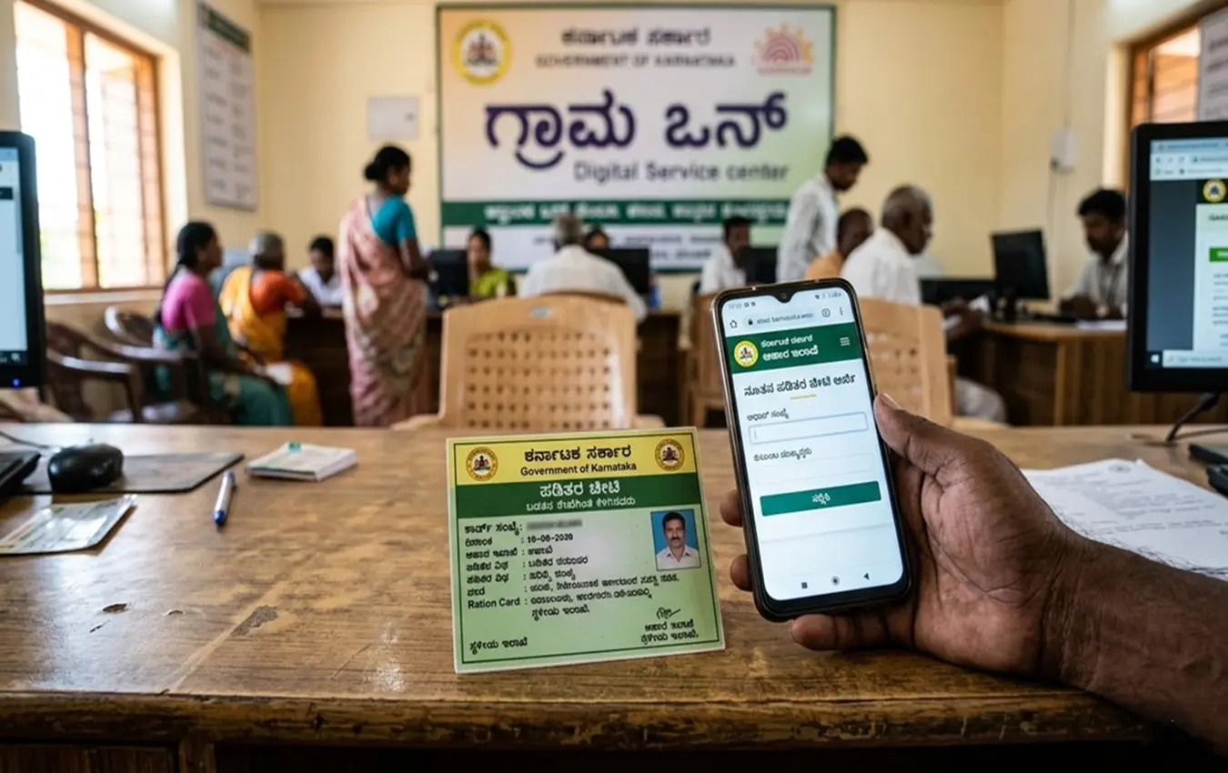 ಕರ್ನಾಟಕದಲ್ಲಿ ಆನ್ಲೈನ್ ಮೂಲಕ ರೇಷನ್ ಕಾರ್ಡ್ಗೆ ಅರ್ಜಿ ಸಲ್ಲಿಸುವ ವಿಧಾನ