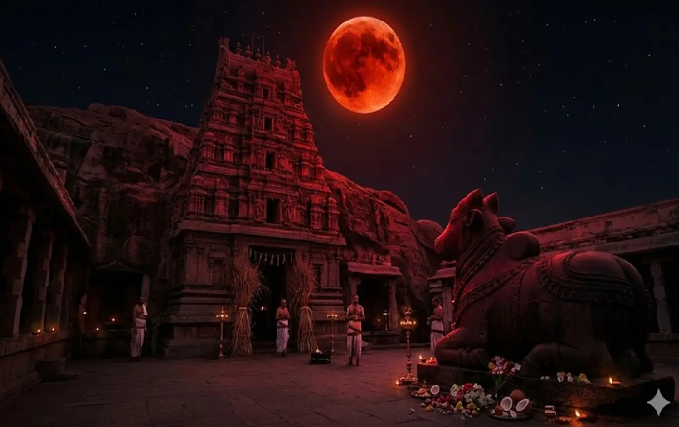 lunar-eclipse-2026-bengaluru-temple-timings-blood-moon-updates