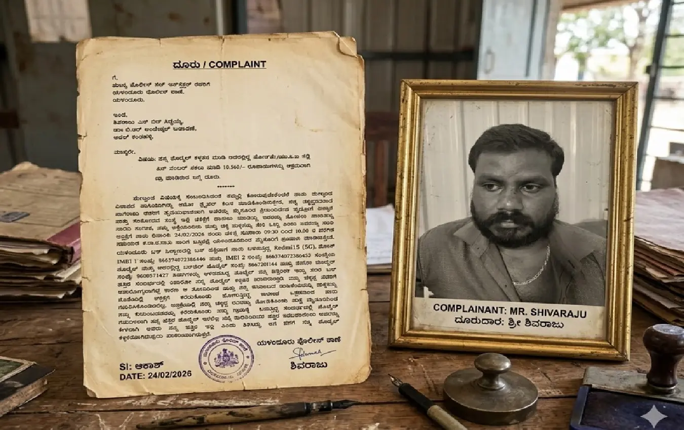 ಯಳಂದೂರಿನಲ್ಲಿ ದೂರು ನೀಡಲು ಬಂದವರ ಮೇಲೆ ಪೊಲೀಸ್ ಹಲ್ಲೆ ಆರೋಪ AI PHOTO