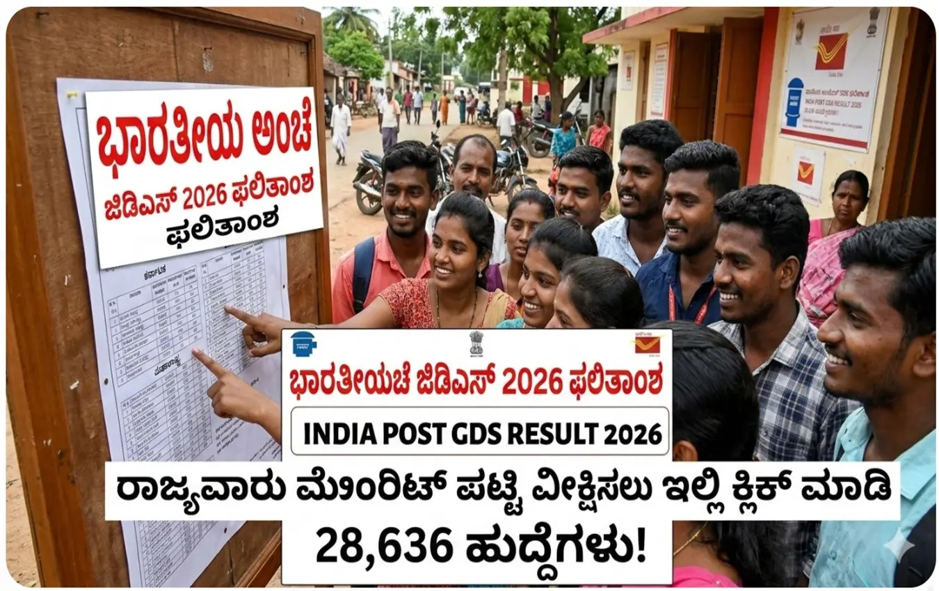 Official India Post GDS Result 2026 Announcement Image