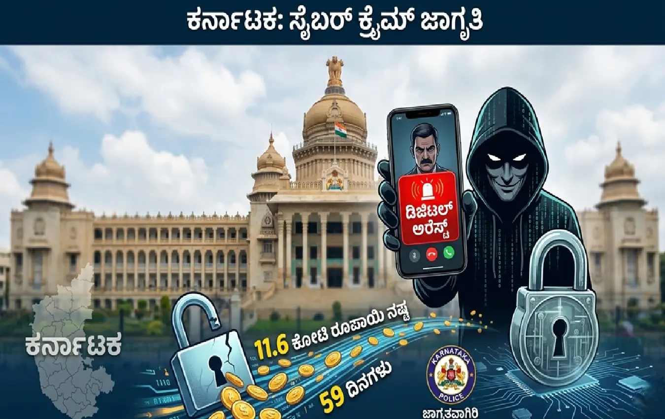 ಡಿಜಿಟಲ್ ಅರೆಸ್ಟ್ ವಂಚನೆಯ ಬಗ್ಗೆ ಸಾರ್ವಜನಿಕರಿಗೆ ಜಾಗೃತಿ ಮೂಡಿಸುವ ಮಾಹಿತಿ ಚಿತ್ರ