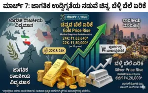 ಮಾರ್ಚ್ 7ರ ಚಿನ್ನದ ದರ ಪಟ್ಟಿ ಕರ್ನಾಟಕ
