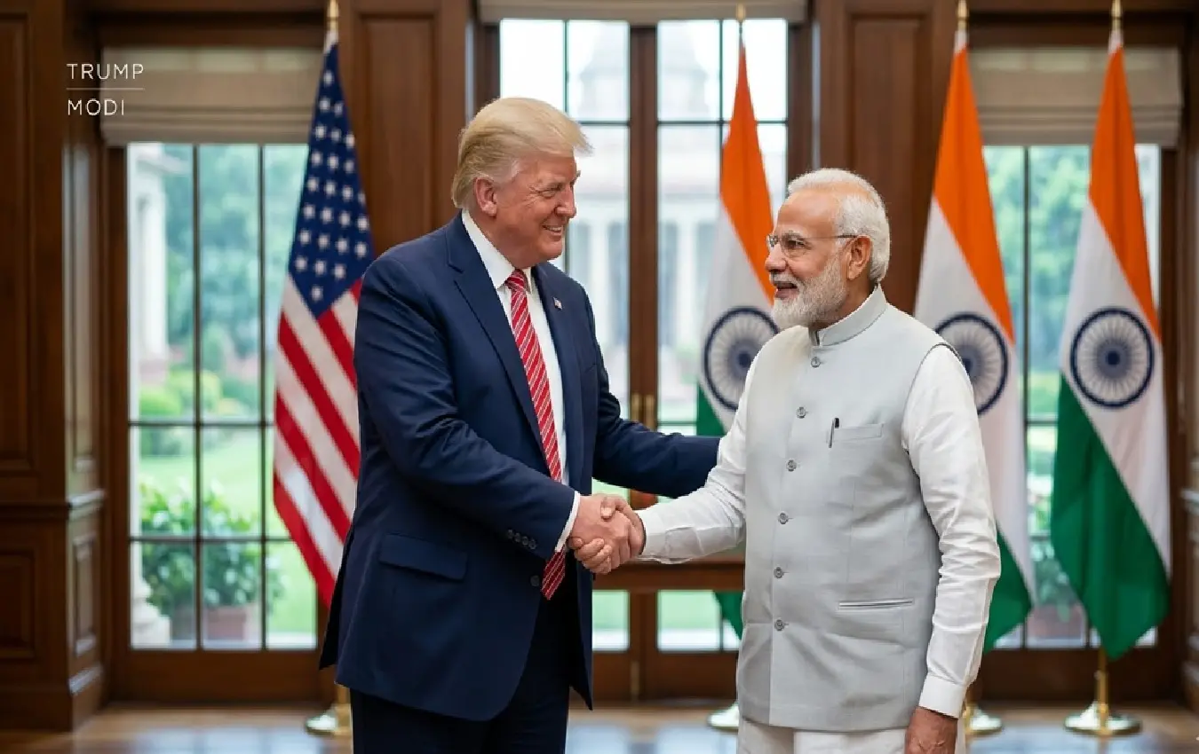 ಡೊನಾಲ್ಡ್ ಟ್ರಂಪ್ ಮತ್ತು ನರೇಂದ್ರ ಮೋದಿ ಅವರ ಫೈಲ್ ಫೋಟೋ