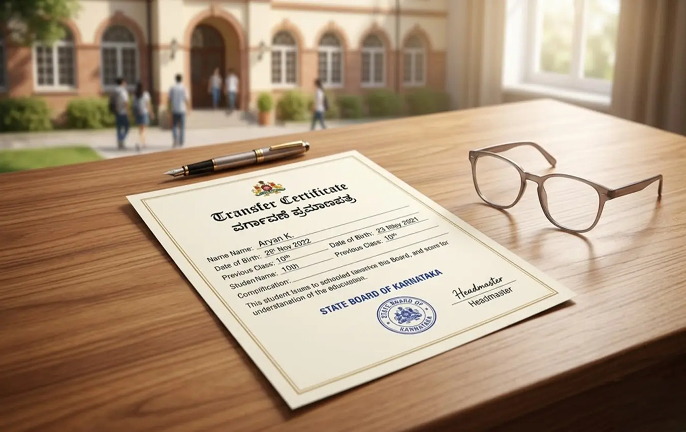 ಕರ್ನಾಟಕ ಶಾಲಾ ನಕಲು ವರ್ಗಾವಣೆ ಪ್ರಮಾಣಪತ್ರ ಪಡೆಯುವ ವಿಧಾನದ ಮಾಹಿತಿ.