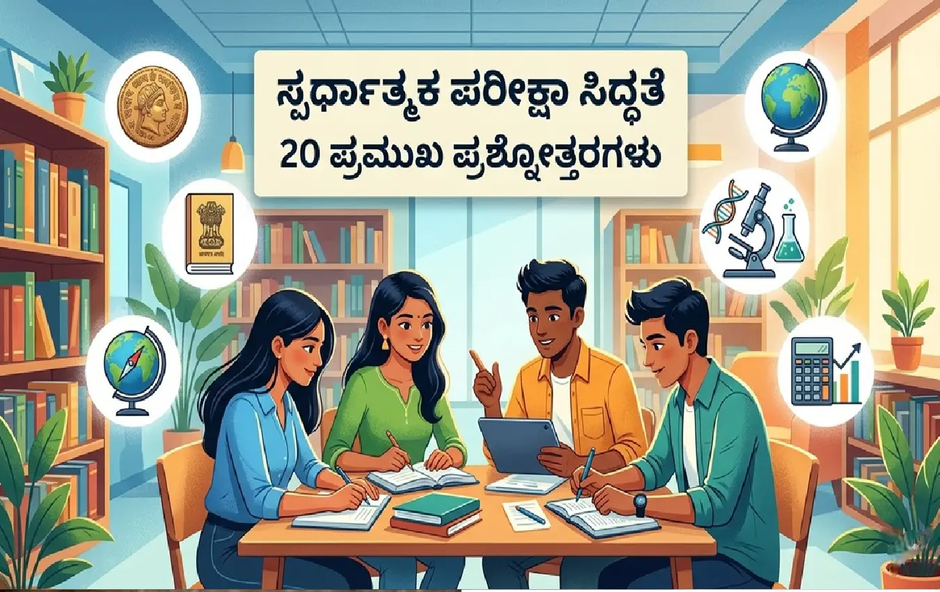ಕನ್ನಡದಲ್ಲಿ ಸಾಮಾನ್ಯ ಜ್ಞಾನ ಪ್ರಶ್ನೋತ್ತರಗಳ ಪಟ್ಟಿ (List of GK questions and answers in Kannada)