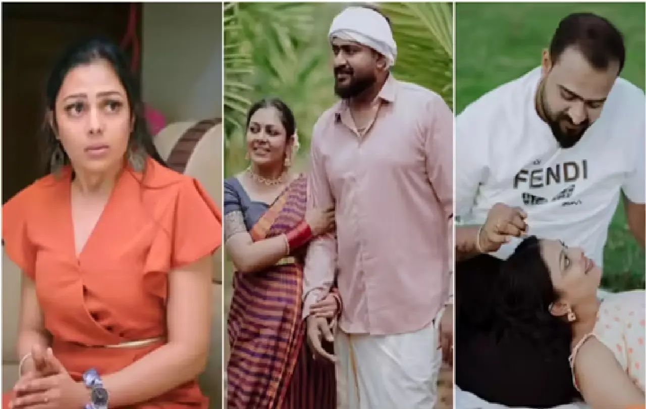 ಅಮೃತಧಾರೆ ಧಾರಾವಾಹಿಯ ದಿಯಾ ಪಾತ್ರಧಾರಿ ನಟಿ ಶ್ವೇತಾ ಗೌಡ ಮತ್ತು ಅವರ ಭಾವಿ ಪತಿ ಸುನಿಲ್ ಚಂದ್ರ - Amruthadhare Actress Shwetha Gowda and Future Husband Sunil Chandra