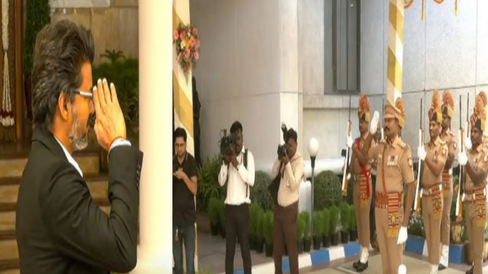 Fire incident at Tamil Nadu Bhavan in New Delhi.