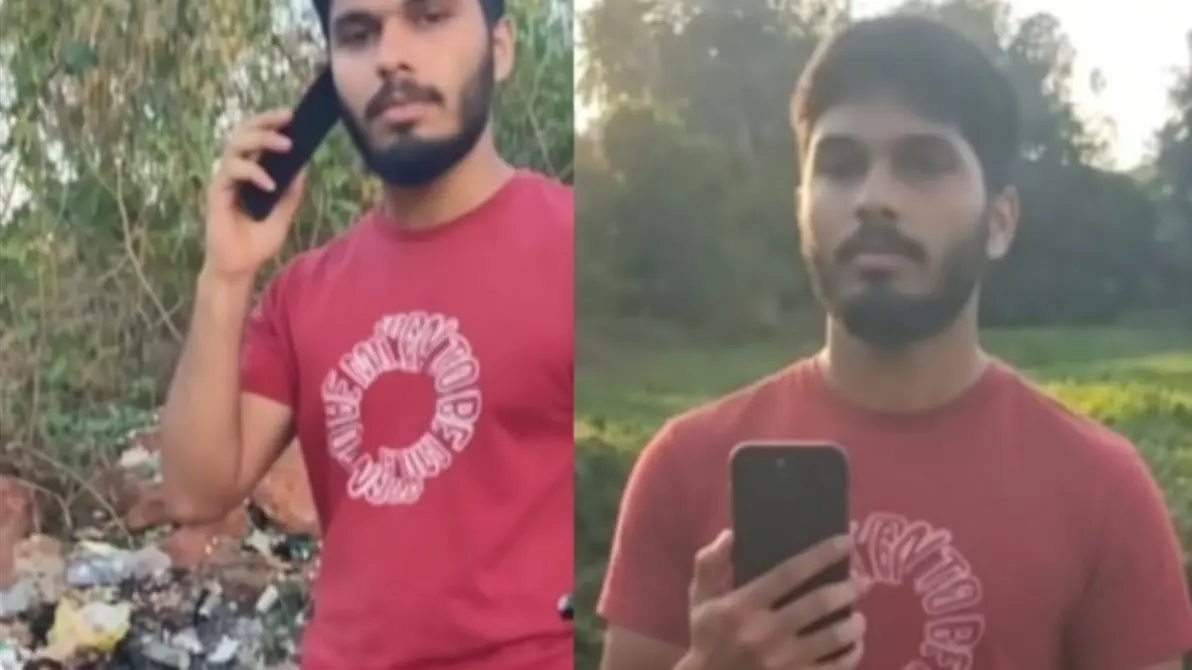 Police conducting an investigation into the suicide of a youth in Mapusa, Goa.